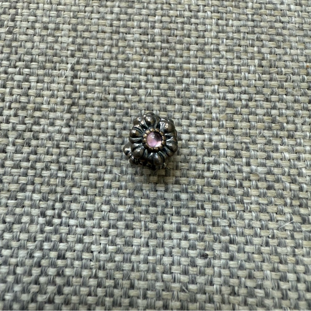 Pandora February Birthday Blooms Charm